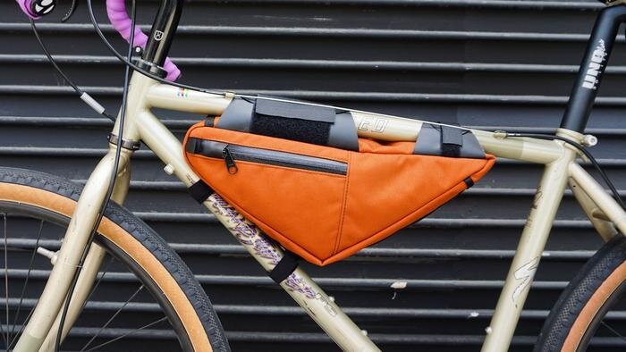 Road Runner Half Wedge Frame Bag - $85 (many colors) Not sold at Gladys but can be special ordered or just get it direct from them! why not???