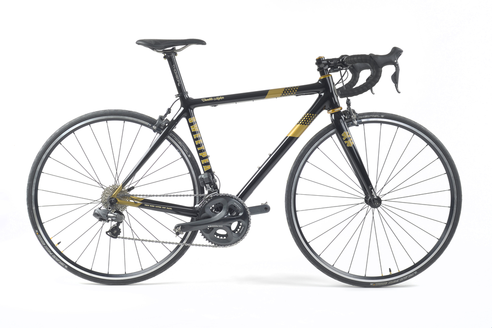 The Trouble Maker. Custom carbon road hotness. Ooh la la.